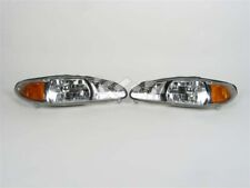 Replacement For Ford Escort Tracer 97-02 Head Light With Bulb Pair picture