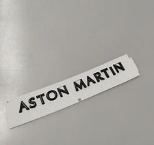 For Aston Martin Script Badge Rear​ Emblem Glossy Black JY53-001B40-AA(1PCS) picture