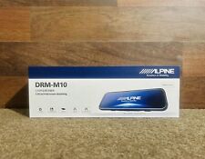 ALPINE DRM-M10 Dashcam 9.66 Inch Full Screen Streaming HD 1080p Rear-720p Wi-FI picture