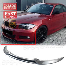 For BMW E82 128i 135i M Sport 07-2013 V1 Carbon Fiber Front Bumper Splitter Lip picture