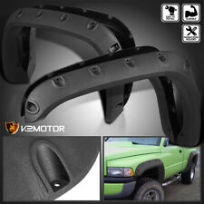 Fits 1994-2001 Dodge Ram 1500 2500 3500 Rough Texture Pocket Style Fender Flares picture