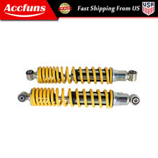 Fit For 1987-2006 Yamaha Banshee 350 YFZ350 Springs Yellow 2x Front Shocks picture