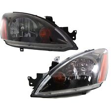 Headlight Assembly Set For 2004-07 Mitsubishi Lancer Left Right Sedan With Bulb picture