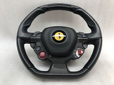 FERRARI FF F151 RACE DISPLAY CARBON LEATHER STEERING WHEEL COMPLETE 87233100 SET picture