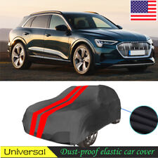 Black/Red SUV Dust-proof elastic car cover indoor vehicle for Audi e-tron picture
