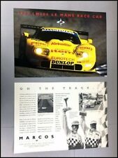 1997 Marcos LM600 LeMans Race Original 1-page Car Brochure Leaflet Card picture