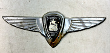 Vintage 1936-1938 Plymouth Trunk Lid Emblem picture