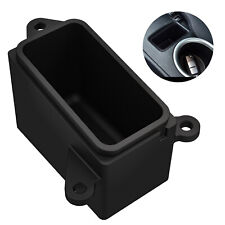 For Nissan 370z Cubby Insert Blank Button Replacement Phone Holder Storage Black picture