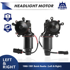 2X Headlight Headlamp Motors For Buick Reatta 1988-1991 16507163LH & 16507164RH picture