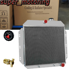 4Row 62MM Radiator for 1960 1961 1962 Chevy GMC C10 C20 C30 K10 K20 Pickup Truck picture