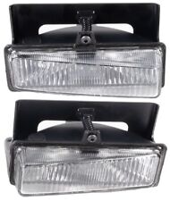 1993-1997 Camaro Z28 Front Bumper Fog Lights w/ Brackets Pair New Reproduction picture