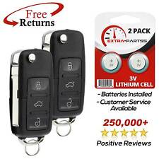 2 For 2006 2007 2008 2009 Volkswagen VW Beetle Keyless Remote Car Flip Key Fob picture