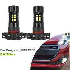 For Peugeot 208 12-19 2008 13-19 3008 09-16 207 09-12 LED Car Daytime Light DRL picture