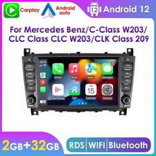 For Mercedes Benz W203 C200 C230 G-W463 CLK Radio GPS Carplay Stereo Android 32G picture