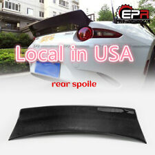 For Mazda MX5 Miata ND5RC Roadster Carbon EPA Style Rear Spoiler Wing Lip Trim picture