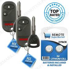 2 Replacement for Honda 2001-2002 Civic Keyless Entry Remote Car Key Fob 3b Set picture