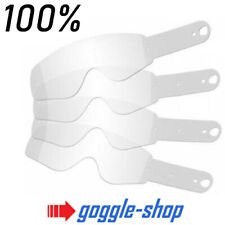 GOGGLE-SHOP MOTOCROSS GOGGLE TEAR-OFFS to fit 100% ARMEGA GOGGLES picture