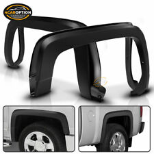 Fits 14-18 Chevy Silverado 1500 2500HD 3500HD OE Style Trunk Fender Flares Trim picture