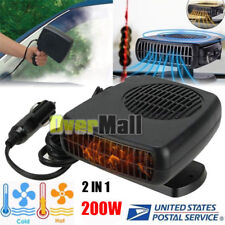 200W 12V Car Truck Auto Heater Hot Cool Fan Windscreen Window Demister Defroster picture
