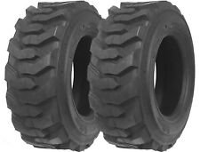 ZEEMAX 12-16.5 14 Ply G2 Skid Steer for Bobcat Tires w/ Rim Guard 12x16.5 Set 2 picture