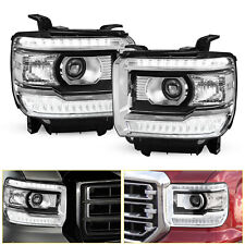 GM2502390 LED DRL Head Lights Lamps 2014-18 For GMC 1500 Sierra 2500 3500 EOE picture