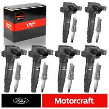6 x OEM DG520 Motorcraft Ignition Coils For Ford 07-13 Lincoln Mercury 3.5L 3.7L picture