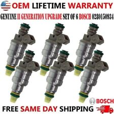 BOSCH 2nd Gen. Upgrade x6 Fuel Injectors for 91-95 Buick Pontiac Oldsmobile 3.8L picture