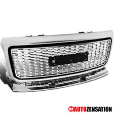 Fits 2015-2018 GMC Canyon Pickup Truck Chrome Front Bumper Hood Grille 1PC picture