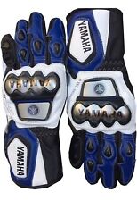 Yamaha MotoGP Motorbike Racing Leather Gloves picture