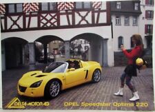 2002-2005 Opel Speedster Optima 220/225 Tuner Kit Price Sheet - German picture