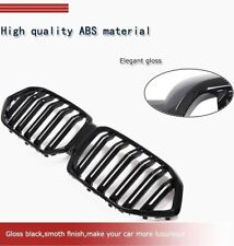 For BMW X6 G06 2020-22 Front Bumper Grill Grille Trim Double Line Glossy Black picture