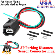 US For Nissan 3P Parking Distance Sensor Connector Plug Altima Armada Rogue VQ35 picture