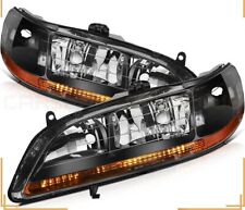 Pair Headlights Assembly For 1998-2002 Honda Accord 2.3L 3.0L l4 V6 Replacement picture