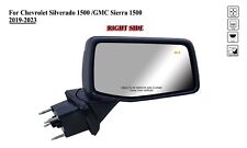 Passenger Right Side Mirror Power Heated for 19 to 24 Chevrolet Silverado 1500 picture