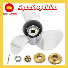 Stainless Steel Outboard Propeller 13 1/2x15 K For Yamaha F 50-130HP 15 Tooth RH picture