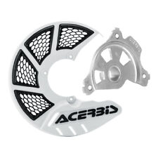 Acerbis X-Brake Vented Front Disc Cover Kit White/Black Fits YAMAHA YZ WR picture