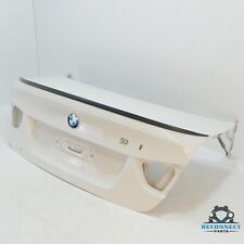 09-11 BMW 328i 335i M3 E90 Rear Trunk Deck Lid Tailgate Shell Assembly White OEM picture