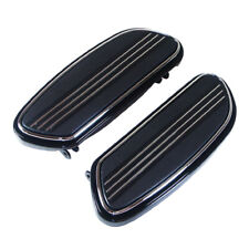 StreamLiner Styled Black Front Floor Boards 1997 Up Harley Touring FLST Softail picture