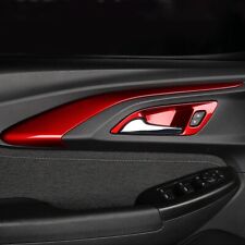 4x Red Inner Door Panel Stripes Cover Trim For Chevrolet Trailblazer 2021-2023 picture