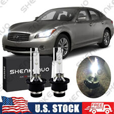 Front HID Headlight Bulbs For Infiniti M56 2011-2013 Low & High Beam Fit Qty 2 picture