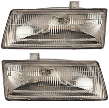 Headlights Pair Set for 91-95 Dodge Caravan/Voyager/Town & Country Left & Right picture