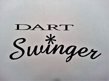 DECAL FOR DART SWINGER DODGE HEMI DUSTER CHARGER MAGNUM MOPAR PLYMOUTH CUDA picture
