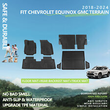 For 2018~2024 Chevrolet Equinox GMC Terrain Cargo Mats Floor Mats Trunk Liners picture