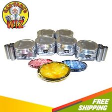 Pistons and Rings Fits 96-06 JEEP Cherokee Grand Cherokee Wrangler 4.0L OHV picture