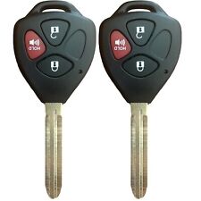 2x New Replacement Keyless Entry Remote Control Key Fob For Toyota - HYQ12BBY picture