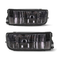 For 92-99 BMW E36/M3 3 Series 92-98 Fog Lights Smoke Glass Lens W/H1 Bulbs Pair picture