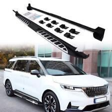 Pair Running Boards Black Side Steps pedal For KIA Carnival 2022-2024  picture