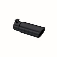 Tip; 3in. O.D. Angled Rolled End; 3in. I.D. inlet; 10in. length; Black-T5115BLK picture