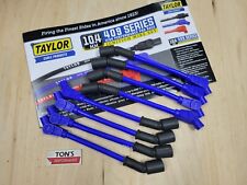 Taylor Spark Plug Wire Set 79613 409 Pro Race 10.4mm Blue 135 for Chevy LS Cars picture
