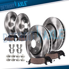 Front & Rear Disc Rotors + Brake Pads for Town & Country Grand Caravan Journey  picture